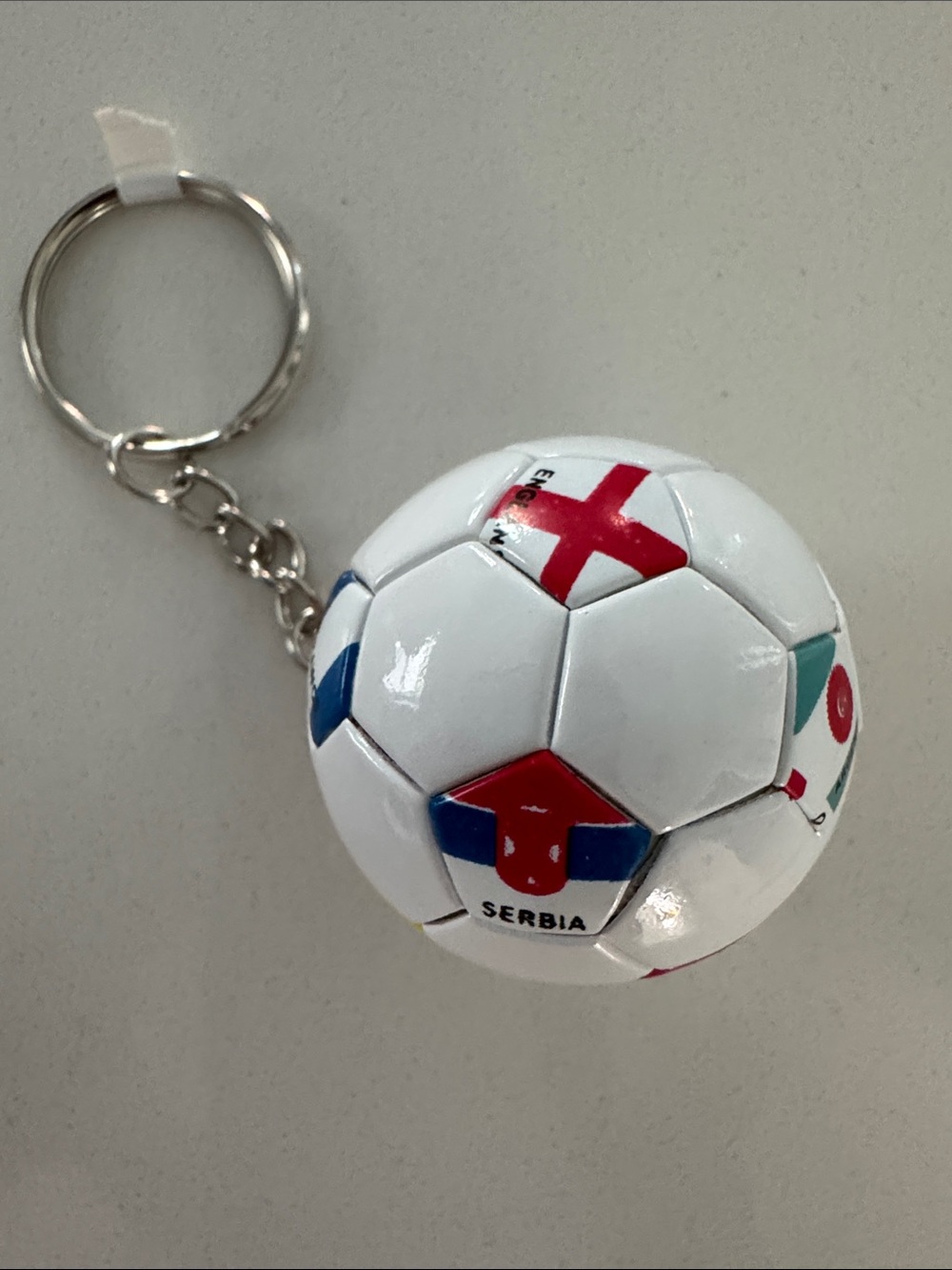 World Cup European Futbol Soccer Ball Keychain Bagcharm